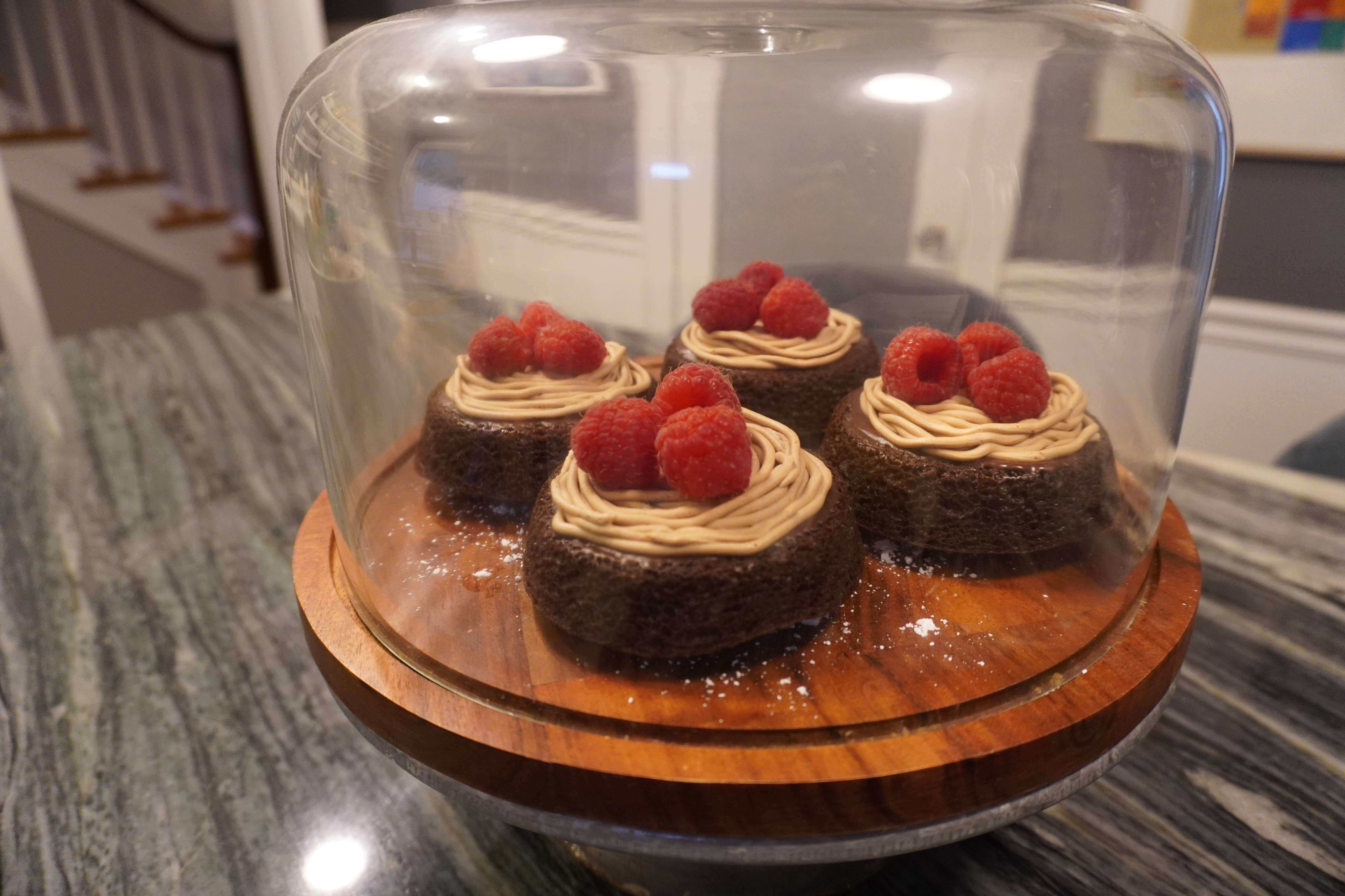 Chocolate Almond Petit Gateau