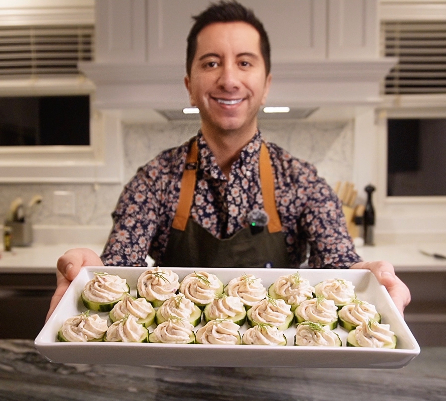 Smoked Salmon and Cucumber Bites