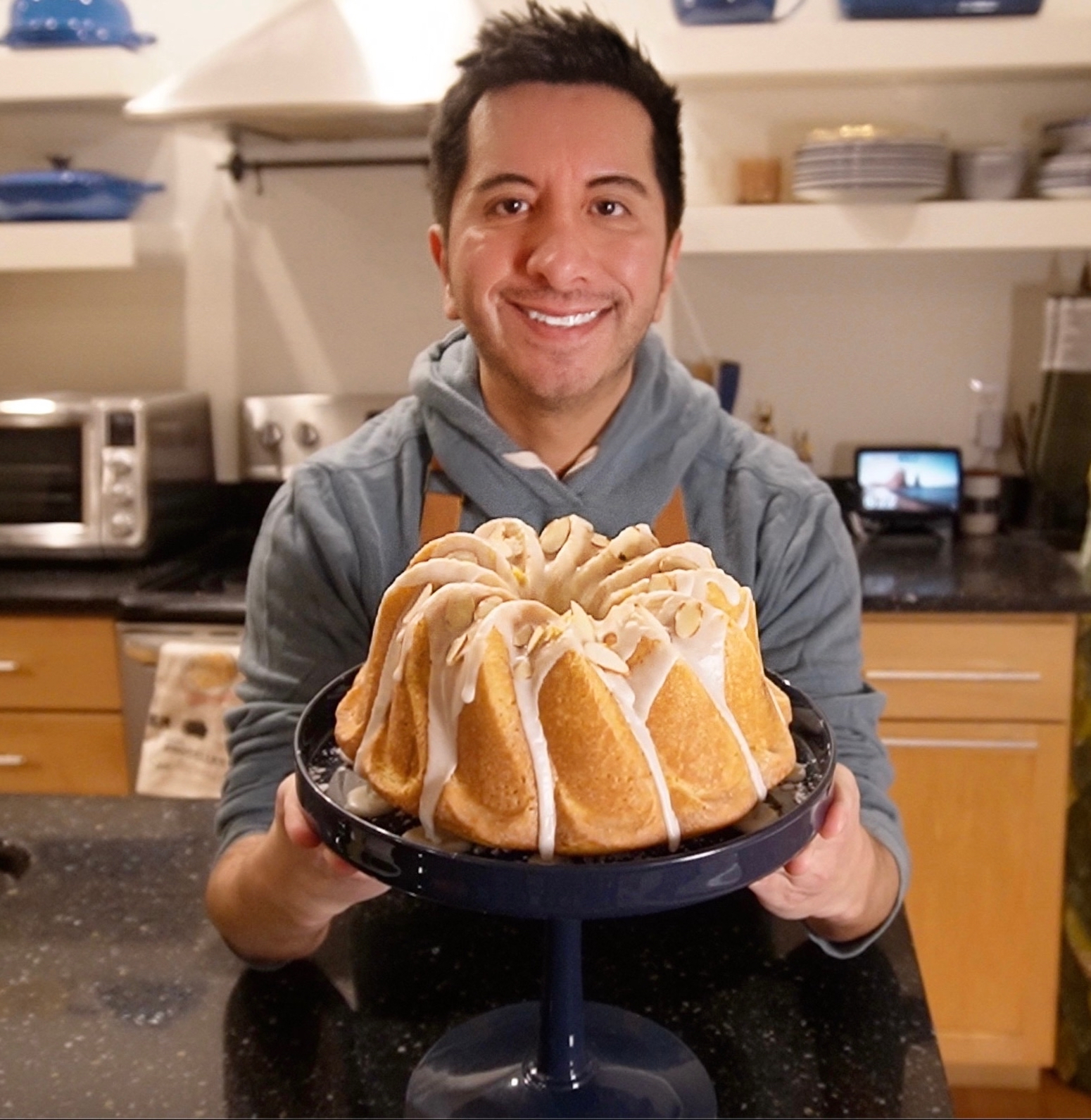 Vanilla Almond Bundt Cake